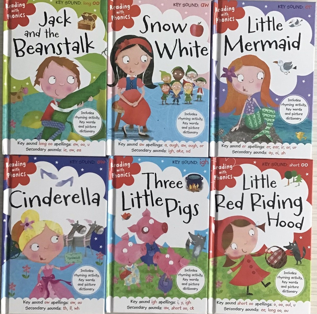 Reading with Phonics Fairy Tale マイヤペン対応 Reading With Phonics: Fairy Tale Collection Boxset - BDL Books