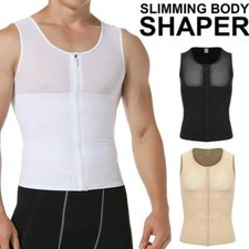 Gynecomastia Compression Shirt Men Slimming Body Shaper to Hide Man Boobs Moobs