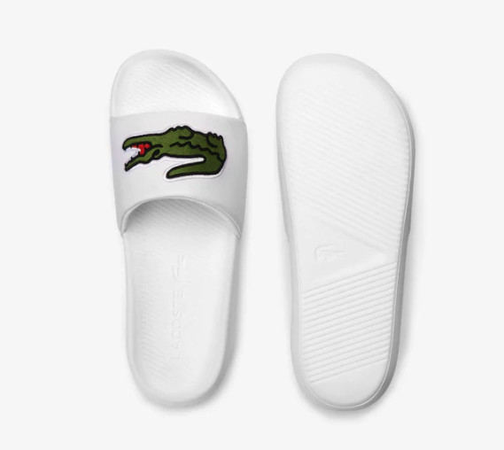 lacoste slip on slippers