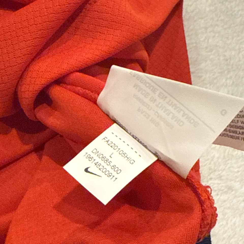 Camiseta de fútbol para hombre Nike Inglaterra National Team 2022-23 roja visitante grande L 3 Leones Foto 4 de 4