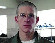 Matthew Modine Signed 11x14 Photo Full Metal Jacket BAS Beckett Witnessed