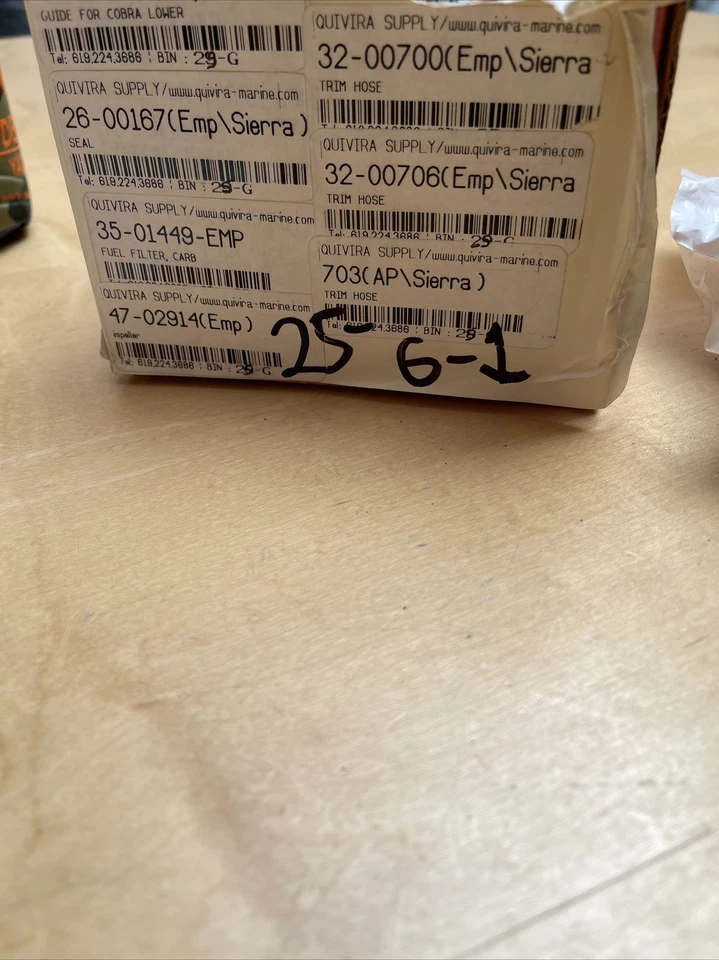 EMP MARINE SEAL REPLACES:MC 96503 1;P/N 26-00167. - Image 4 of 4