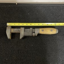 Vintage Stronghold P.S. & W. Monkey Pipe Wrench Made In USA