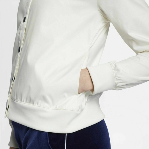 Nike Sportswear Women's Sail Midnight Navy Varsity Jacket (AR3763-133) S/M/L/XL - Picture 5 of 5