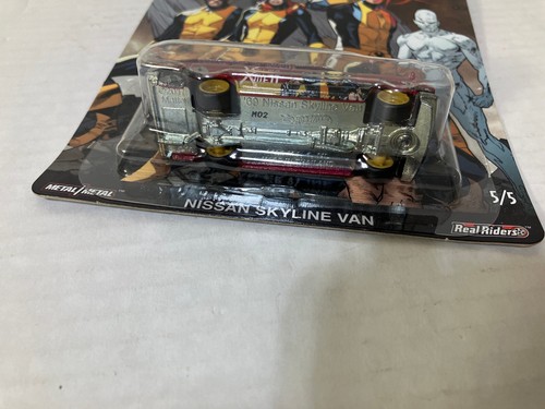Hot Wheels Premium X-Men Nissan Skyline Van 5/5 Real Riders - Picture 5 of 7