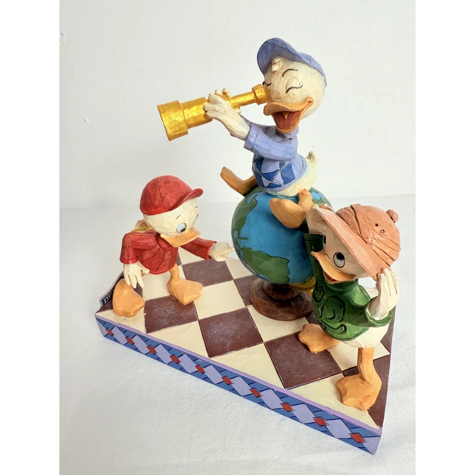 Enesco Multicolor Disney Traditions Navigating Nephews  Figurine 6001286 - Image 2 of 4