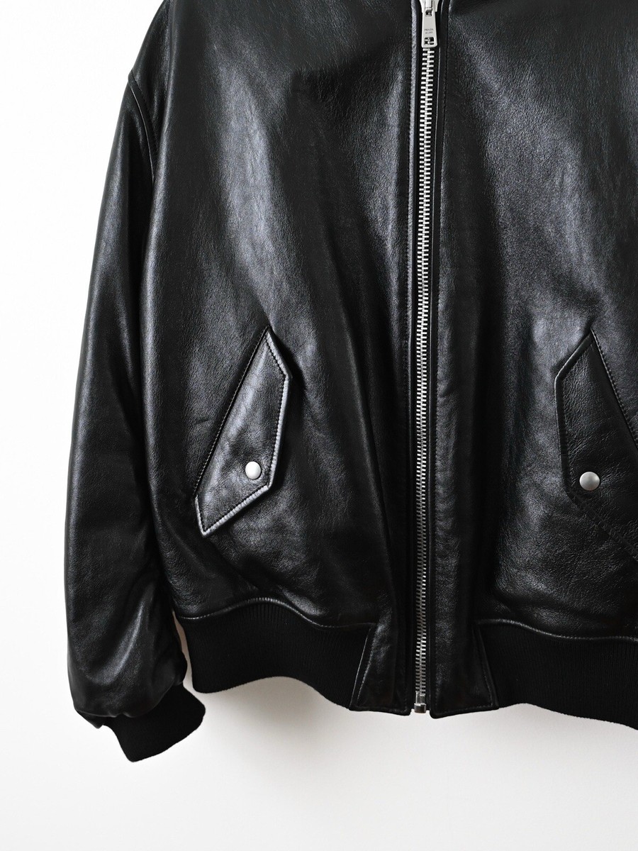 Prada x Raf Simons Nappa Leather Bomber Jacket | eBay