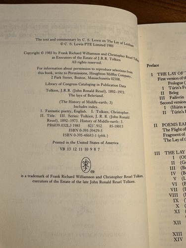 The History of Middle Earth by J.R.R Tolkien 12 Volumes LOTR Folklore Mythology - Imagen 15 de 23