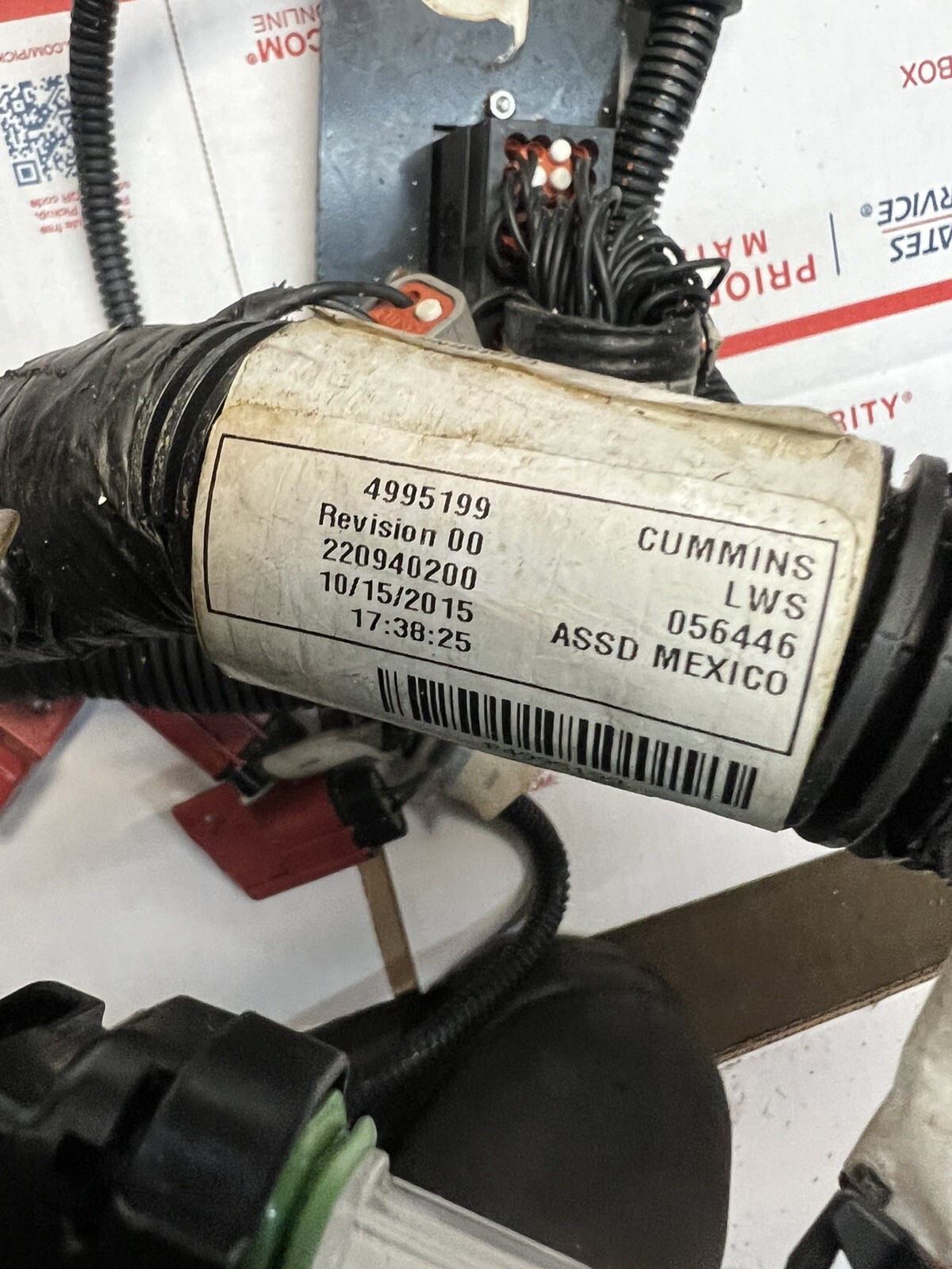 cummins QSB 5.9 engine harness 4995199 | eBay