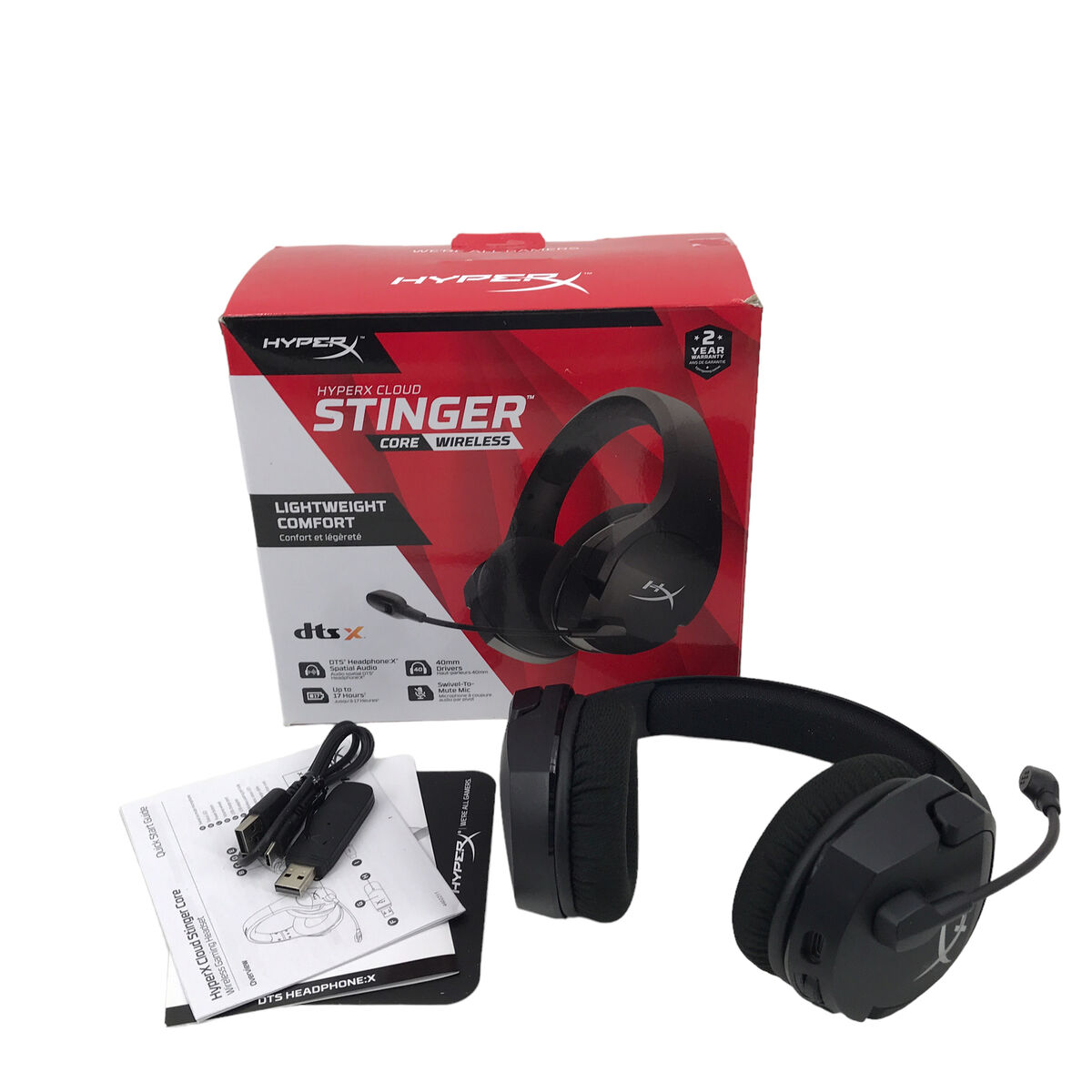 Cloud Stinger Core Wireless Gaming Headset + DTS