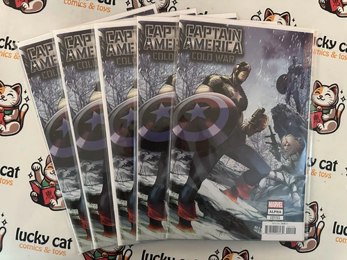 Captain America: Cold War Alpha 2023 NM Marco Checchetto 1:25 Variant X 5 copies