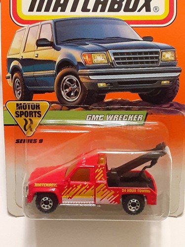 SUPER RARE ๐ฅ VINTAGE Matchbox MB 63 GMC WRECKER Series 9๐ฅ1:72 1987 - Picture 9 of 9