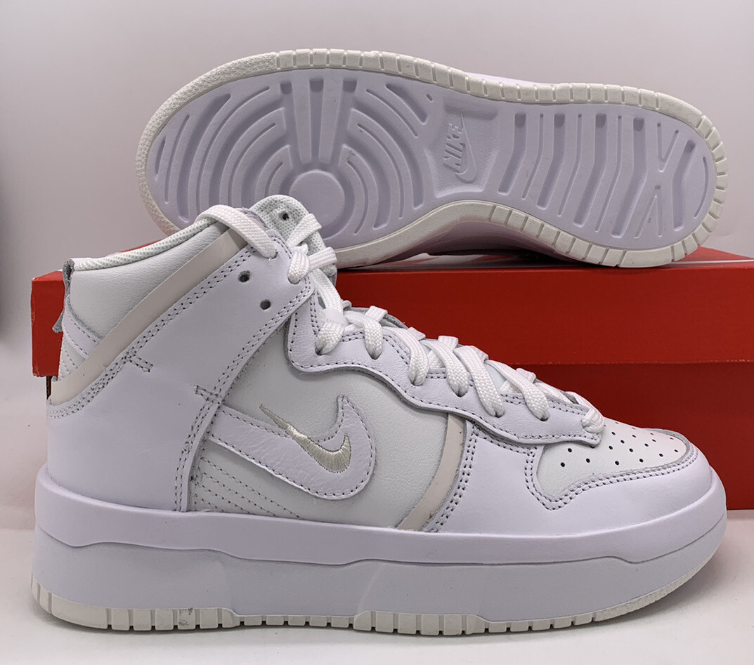 Nike Dunk High Rebel Summit Retro Triple White DH3718-100 женский размер