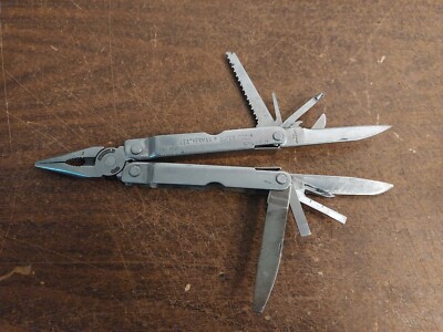 Leatherman Super Tool 1998 Multi Tool Pliers Stainless Steel Very Used