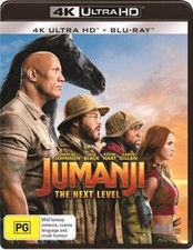 Jumanji - The Next Level (4K UHD Blu-Ray) NEW