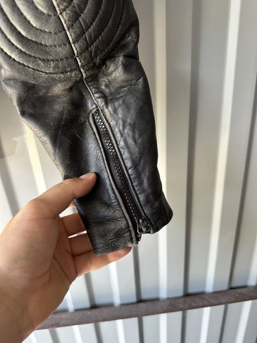 Racing Rare Genuine Leather Vintage Moto Hype Jacket - Bild 17 von 20