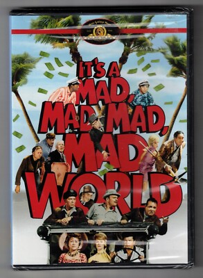 NEW! SEALED! It's a Mad, Mad, Mad, Mad World [1963/2006] DVD (Spencer Tracy)