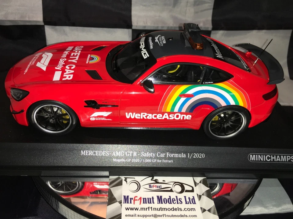 1:18 Minichamps 155036094 Mercedes F1 Safety Car Mugello 2020 - 1000 Ferrari GP - Immagine 4 di 4