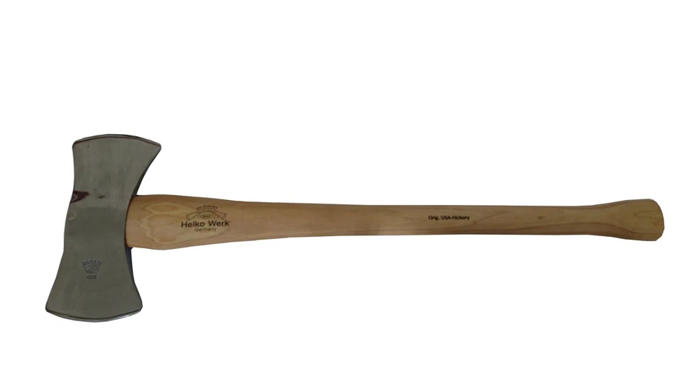 Wurf Axt Doppelaxt Wikingeraxt, American Double Bit Axe 1500g 75cm Hickory Helko - Bild 3 von 4