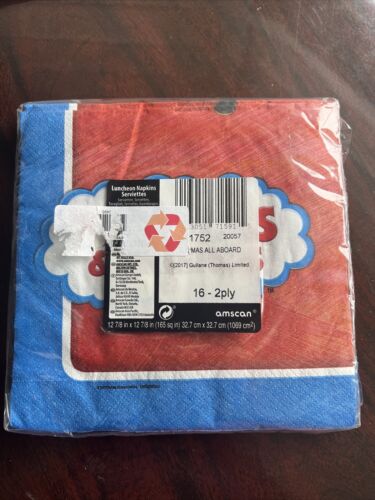 Birthday Party THOMAS the TANK Table Decorating Kit & Napkins & Loot Bags - Picture 7 of 7