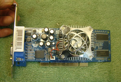 XFX Nvidia GeForce FX 5200 128MB DDR TV PCI Full Height Graphics Card