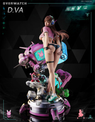 Pointer bear Studio Game Girl DVA 1/4 GK Resin Figures Model Statue In Stock