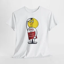 Vintage Oil Drop Esso Unisex Tee, Retro T-Shirt for Men and Women, Classic Gas