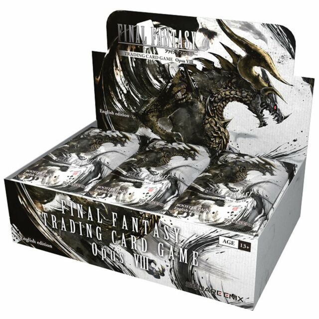 Opus VIII Booster Box w/ Alternate Art Cloud Promo Final Fantasy Opus VIII Booster Box w/ Alternate Art Cloud Promo Final Fantasy