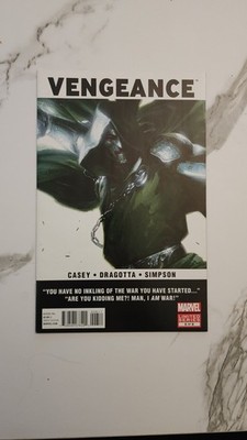 Vengeance #6 1st Print Marvel 2011 Casey Dragotta Simpson