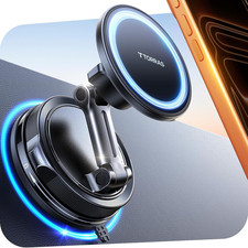 TORRAS 2026 Vacuum for Magsafe Car Mount  98 Lbs Strongest Suction  Ultra Magnet