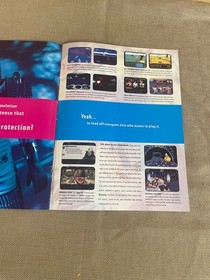 Sega CD System Promo 8 Page Print Advertisement Ad 1993