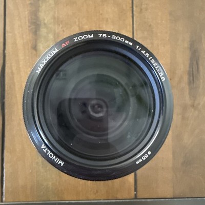 Minolta AF 75-300mm F4.5-5.5 | eBay