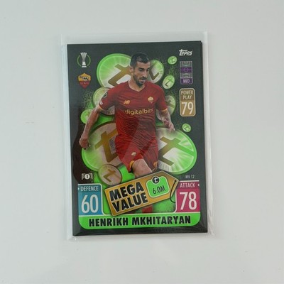 Henrikh Mkhitaryan Mega Value MV12 - Topps Match Attax Extra UCC 21/22 2021/2022