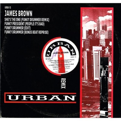 James Brown - She's The One (Remix), 12'' Maxi Single UK