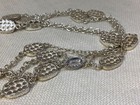 Fine Estate ANNA BECK STERLING SILVER Station NECKLACE Dots 36in — photo 6