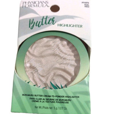 Physicians Formula Murumuru Butter Highlighter Makeup Face Powder Make Up, Pearl