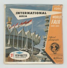 1964-1965 NY New York World's Fair International Area View-Master A-673 Sealed