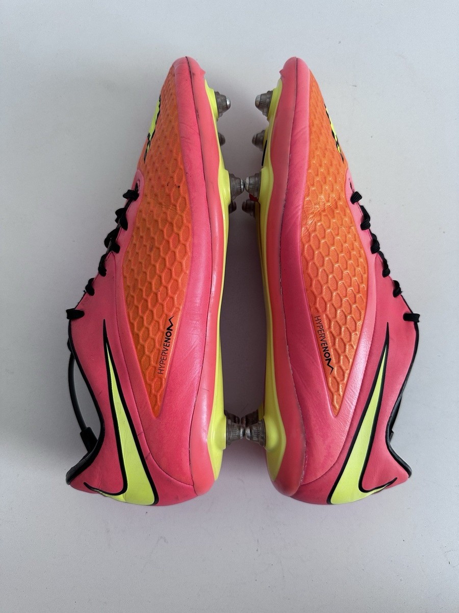 Nike Hypervenom Phelon Orange Football Soccer Cleats US12  display picture 1