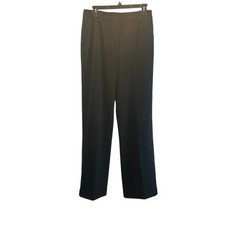 St John Collection By Marie Gray Black Dress Pants Size 8 Career Luxury