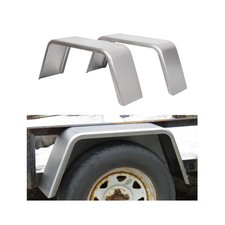 ECOTRIC Square Trailer Fenders For 14"-16" Wheels Compatible with Car Hauler ...