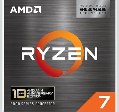 AMD Ryzen 7 5800X3D 8-Core 16-Thread AM4 Processor New and Sealed