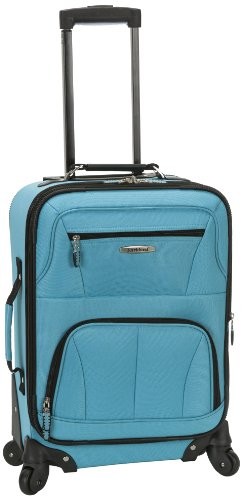 Rockland Pasadena Softside Spinner Wheel Luggage, Carry-On 2