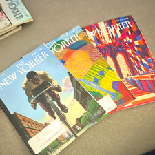 Lot of 3 The New Yorker Magazines - June 2025 Issues (June 2, June 9, June 30)