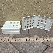 5 White Nintendo 3DS Replacement Cases - 11mm Boxes Game Empty