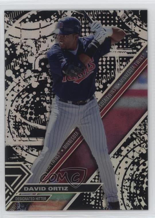2017 Topps High Tek Pattern 1 Blackout David Ortiz #HT-DO HOF 2a9
