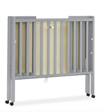 Grijze Babyledikant met Matras