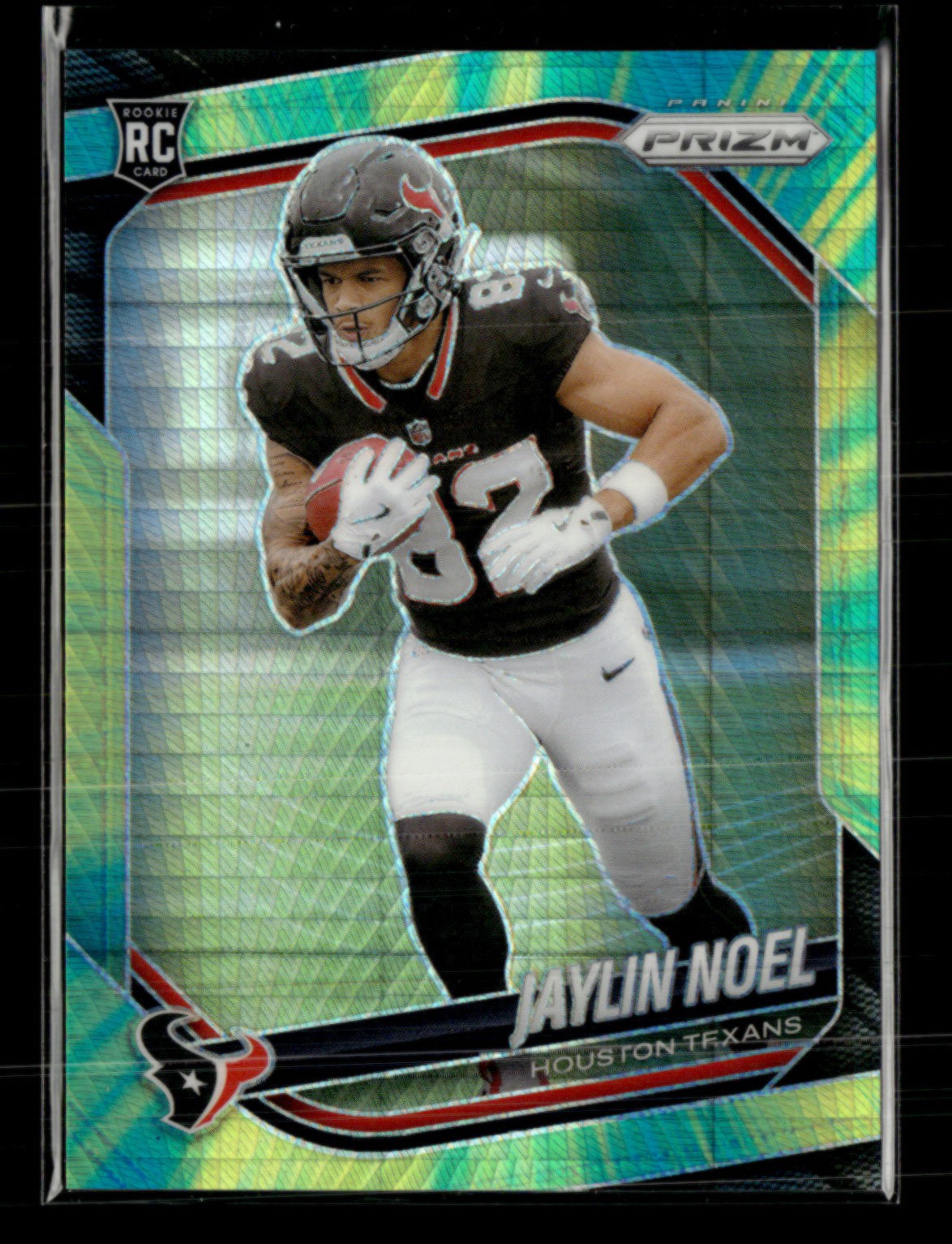 Jaylin Noel 2025 Panini Prizm Football RC #386 Hyper 079/200 [xlz223