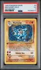 1999 POKEMON BASE SET 1ST EDITION #8 MACHAMP-HOLO PSA 3