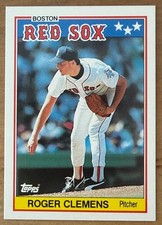 ungraded Roger Clemens #15 1988 Topps U.K. Mini baseball card
