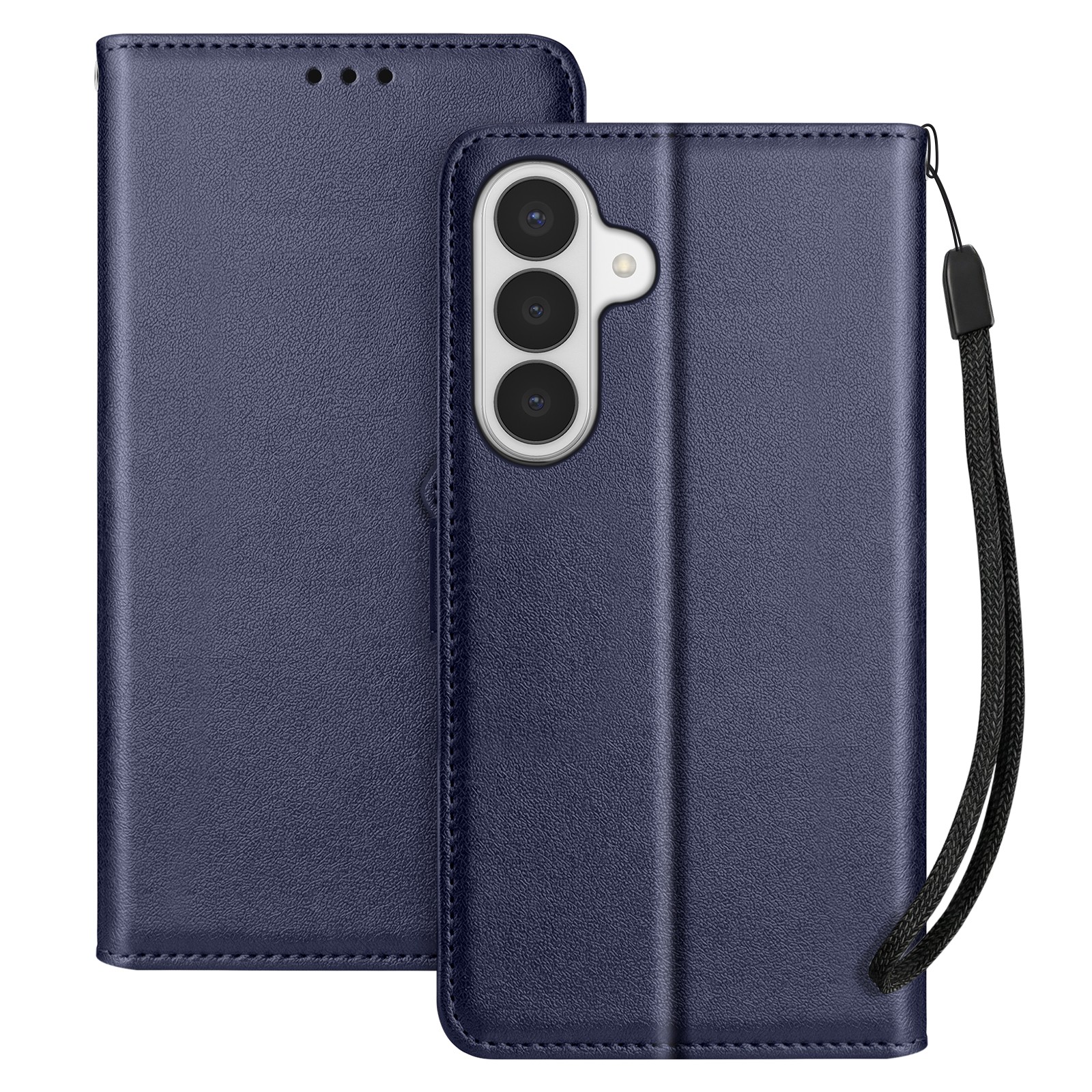 Coque Galaxy S26 Avizar portefeuille à boucle pour éviter les chutes d'écran